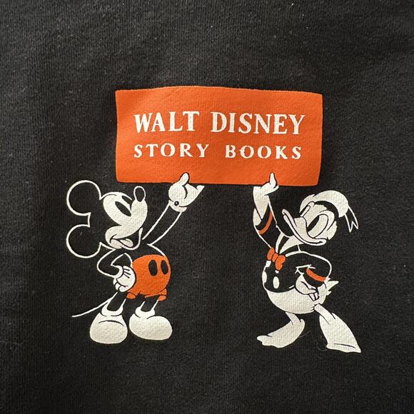 Uniqlo Disney Mickey & Donald Story Books Crewneck Sweatshirt - Picture 2 of 5